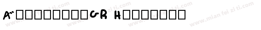 ARTianNiuGB HV字体转换